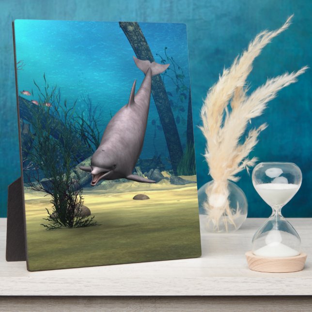 Dolphin Plaque (Side)