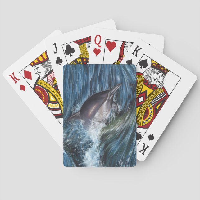Dolphin Playing Cards (Back)