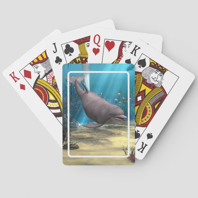 Dolphin Playing Cards (Back)