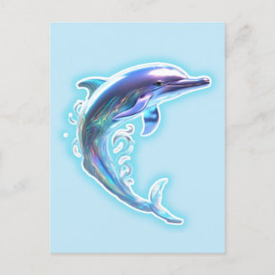 Dolphin postcard