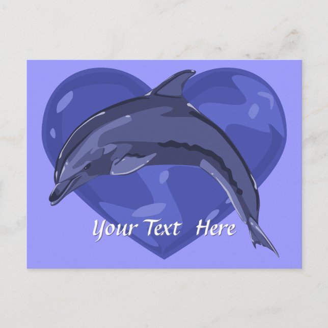 Dolphin Postcard (Front)