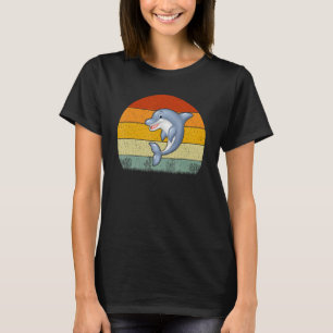 Dolphin  Retro Style Vintage T-Shirt
