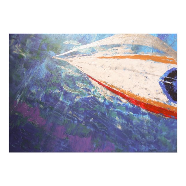 Dolphin  ride along photo print (Front)