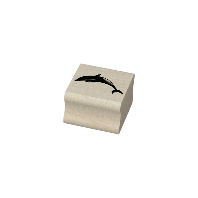 Dolphin Rubber Stamp (Stamp)
