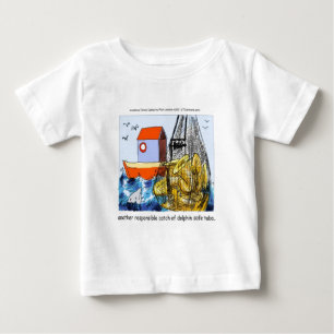 Dolphin-Safe Tuba Funny Baby T-Shirt