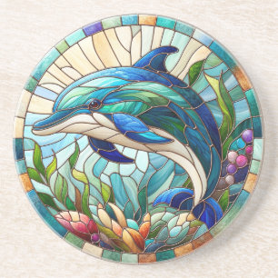 Dolphin Sandstone Coaster