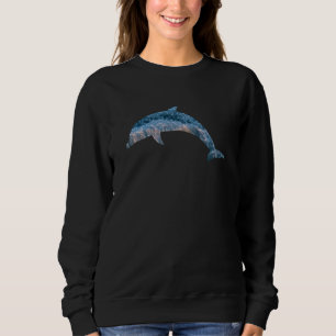 Dolphin Sea Beach Shadow Summer Marine Animals Sweatshirt