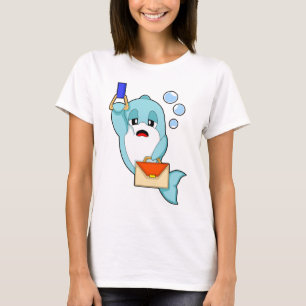 Dolphin Secretary Handbag Office T-Shirt