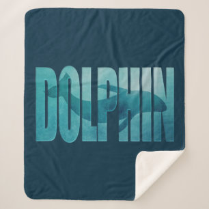 dolphin sherpa blanket