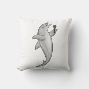 Dolphin Singer Microphone Cushion