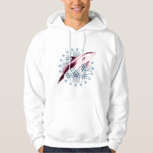 Dolphin Slick Graphic Design Hoodie