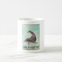 Dolphin Splashing Around Says Have A Great Day