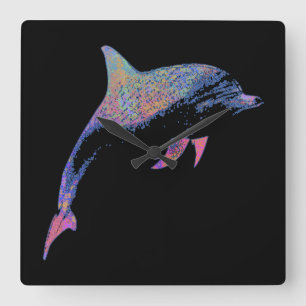 dolphin square wall clock
