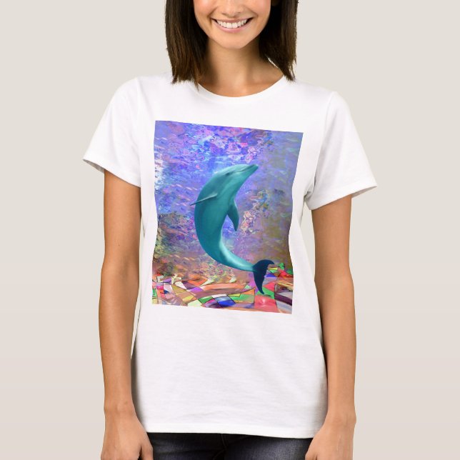 Dolphin Sunlight T-Shirt (Front)