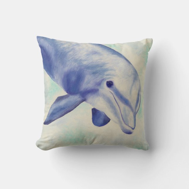 Dolphin Tail pillow (Front)