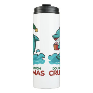 Dolphin’ Through Cruisemas 2025 Thermal Tumbler
