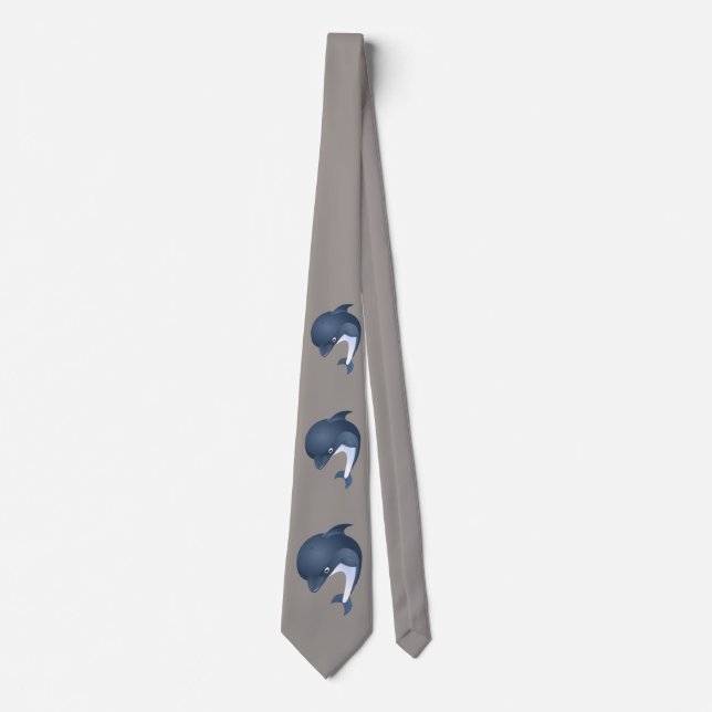 dolphin tie (Front)