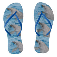 Dolphin Tiles Over Shimmering Blue Water