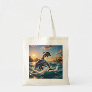 dolphin tote bag