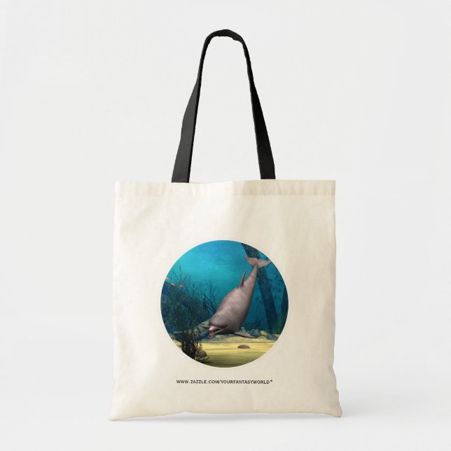 Dolphin Tote Bag (Front)