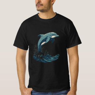 Dolphin tshirt design