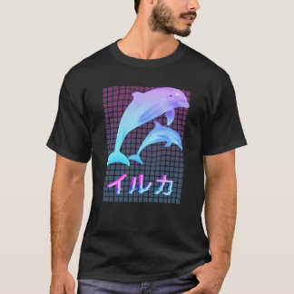 Dolphin Vaporwave Aesthetic T-Shirt