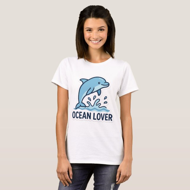  Dolphin Vibes T-Shirt (Front Full)