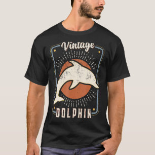 Dolphin Vintage Retro Classic Animal Love 1 T-Shirt