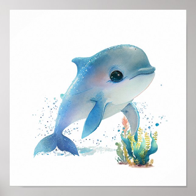 Dolphin Wall Art (Front)