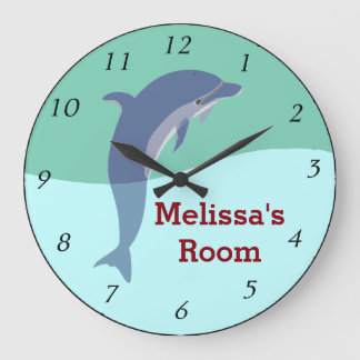 Dolphin Wall Clock - Personalised