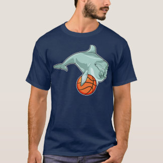 Dolphin with Basketball T-Shirt