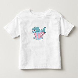Dolphin with Cup of Water.PNG Toddler T-Shirt