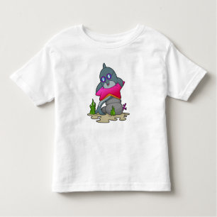 Dolphin with Glasses Toddler T-Shirt