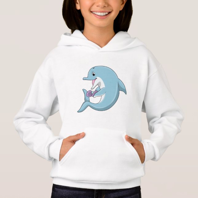 Dolphin with Pearl (Front)