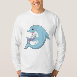 Dolphin with Pearl T-Shirt