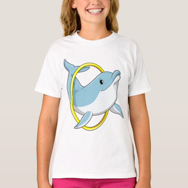 Dolphin with Ring T-Shirt (Front)