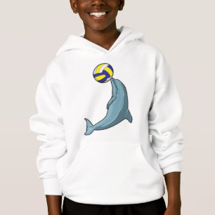 Dolphin with Volleyball