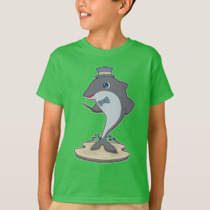 Dolphin Wizard Magic wand T-Shirt
