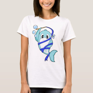Dolphin Workout Gymnastics Fitness T-Shirt
