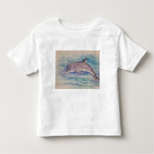 Dolphine watercolour toddler T-Shirt