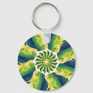 Dolphinfish (Mah Mahi) Keychain