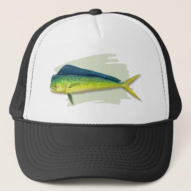 Dolphinfish (Mahi Mahi) Trucker Hat (Front)
