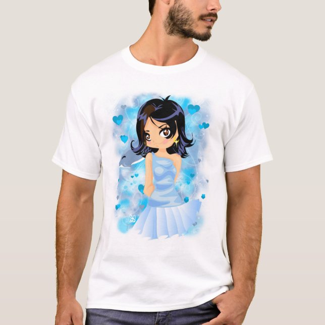 Dolphinia Girl Tshirt (Front)
