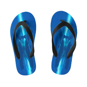 Dolphins and reflections kid's thongs