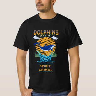 Dolphins are My Spirit Animal T-Shirt