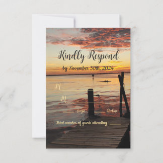 Dolphins at Sunset Response Card