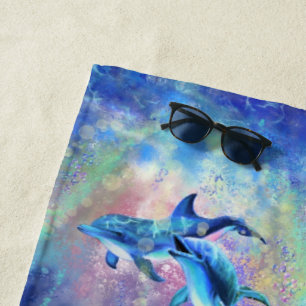 Dolphins Beach Towel