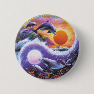 Dolphins Button