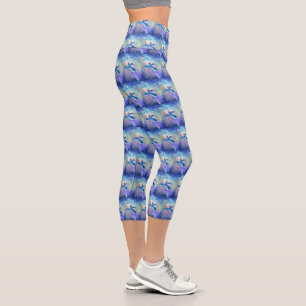 Dolphins - capri leggings