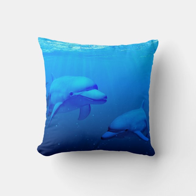Dolphins Cushion (Front)
